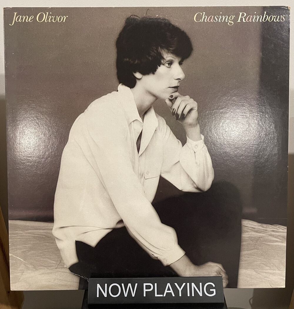 JANE OLIVOR - CHASING RAINBOWS - ORIGINAL 1977 VINYL LP POP STAGE & SCREEN